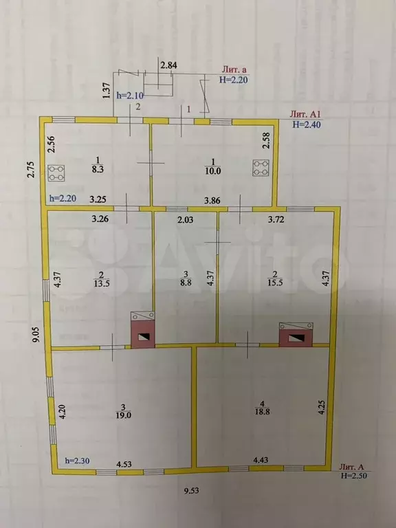 Дом 93,9 м на участке 6,6 сот. - Фото 1