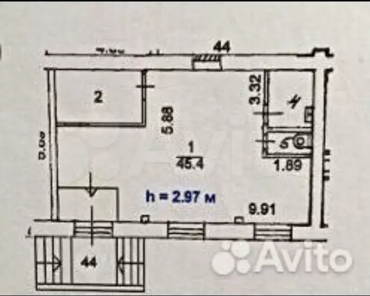 Свободного назначения 55м2 - Фото 0