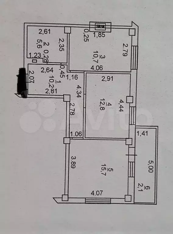 2-к. квартира, 58 м, 7/11 эт. - Фото 0