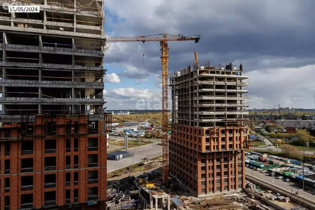 3-комнатная квартира: Тюмень, улица Тимофея Чаркова, 93 (59.47 м) - Фото 2