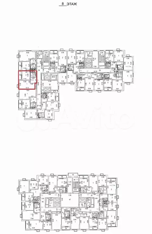 Аукцион: 1-к. квартира, 38,8 м, 8/37 эт. - Фото 1