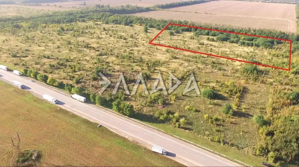 Участок в Ростовская область, Аксай Новочеркасское шоссе, 1054-й км ... - Фото 1