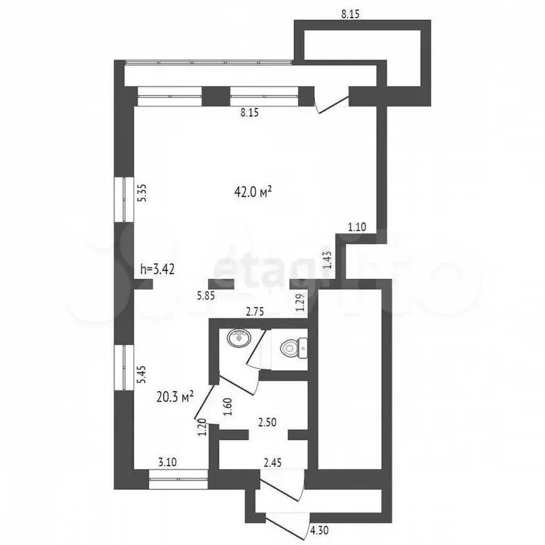 Продам офисное помещение, 72 м - Фото 0