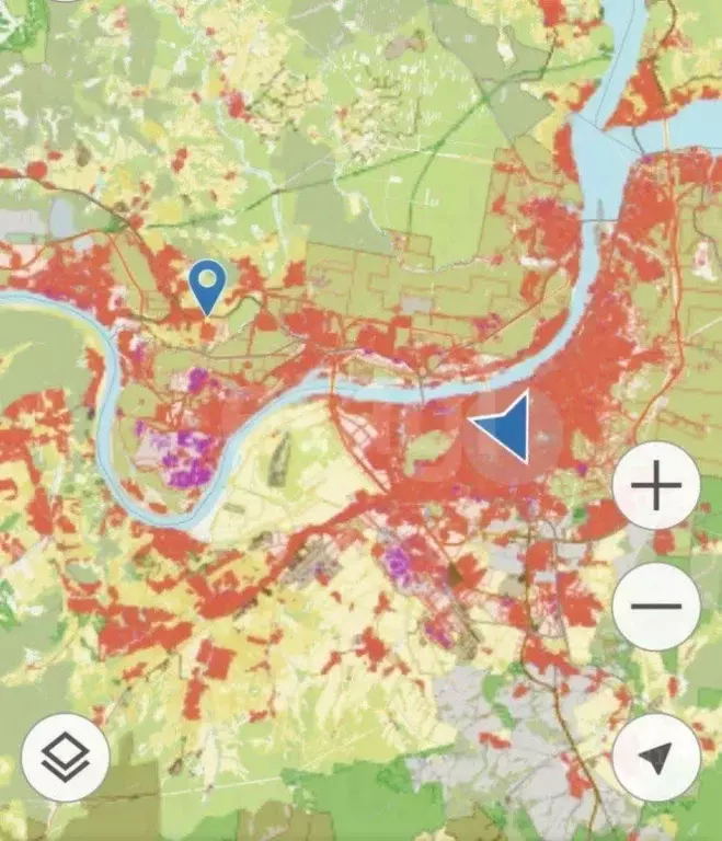 Участок в Пермский край, Краснокамский муниципальный округ, ... - Фото 2