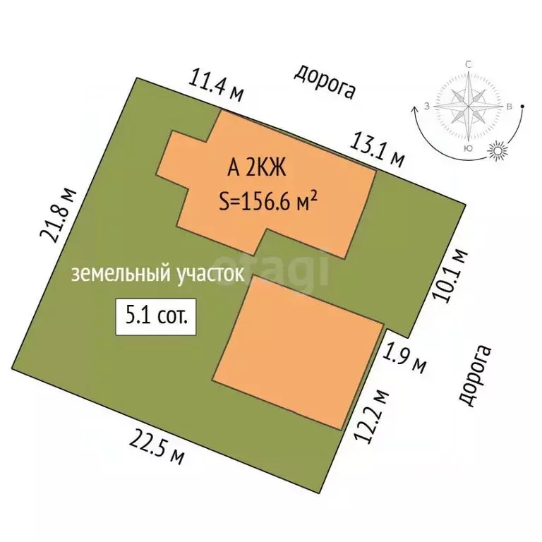 Дом в Тюменская область, Тюмень ул. Гастелло (157 м) - Фото 2