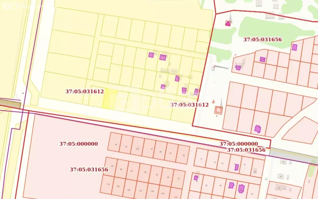 Участок в Ивановский район, Коляновское сельское поселение (10 м) - Фото 1