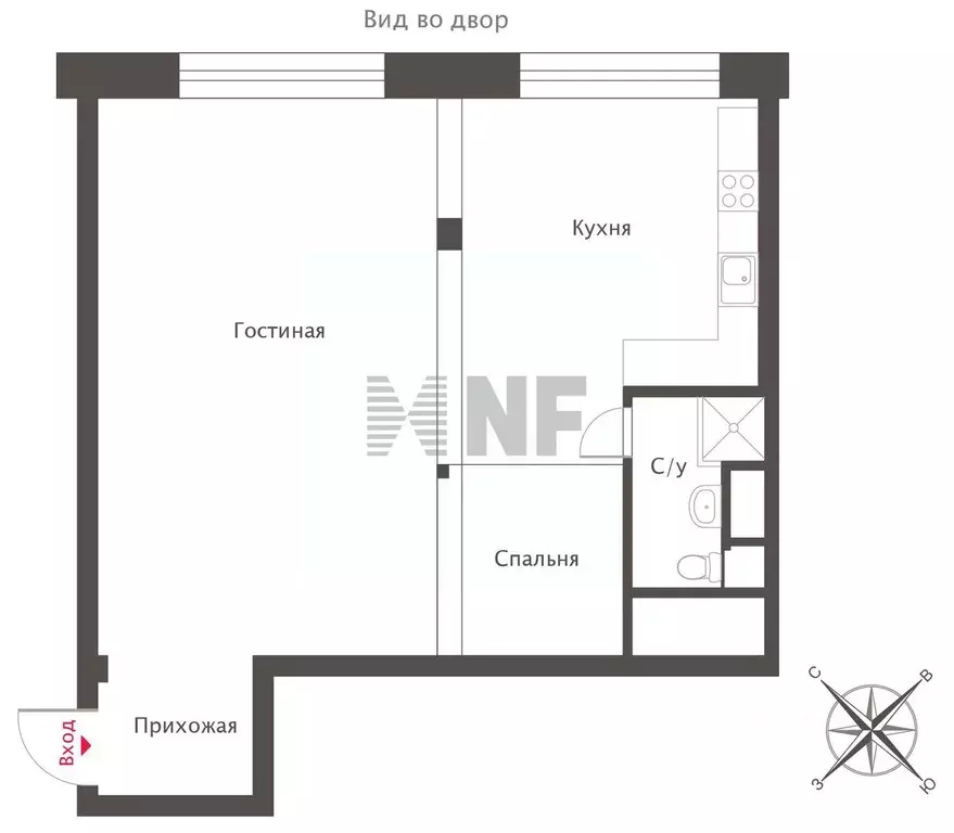 Студия Москва Комсомольский просп., 42С2 (75.0 м) - Фото 2