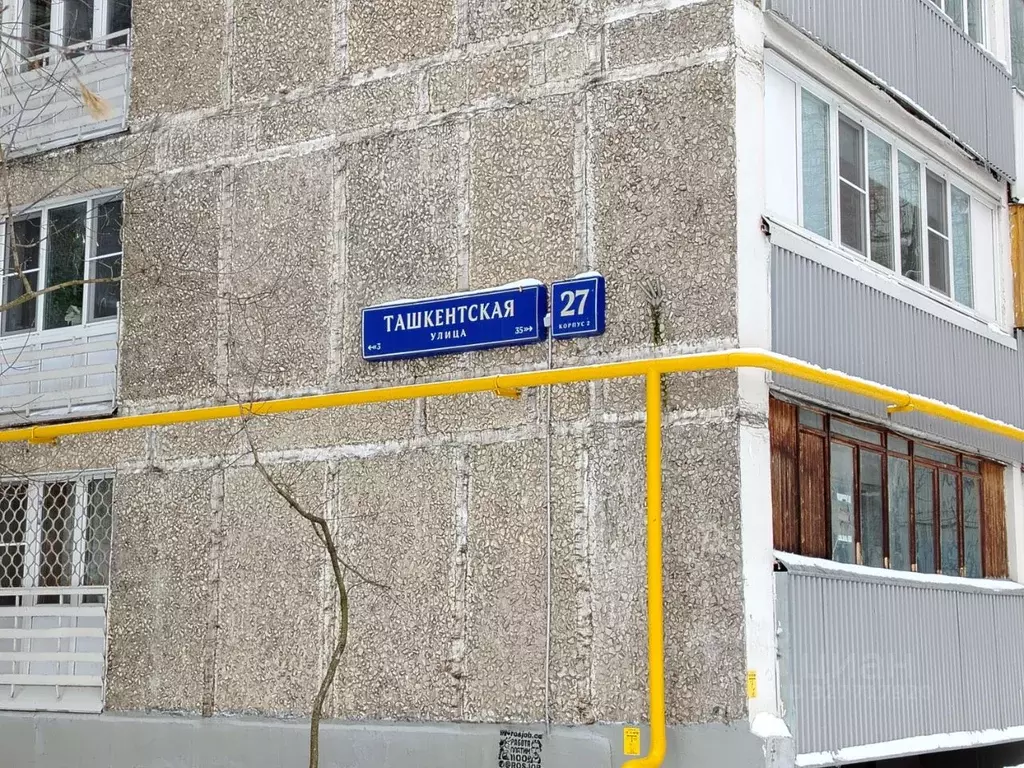 2-к кв. Москва Ташкентская ул., 27К2 (37.9 м) - Фото 2