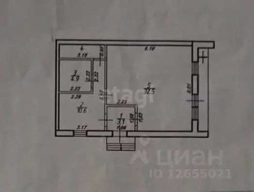 Офис в Костромская область, Волгореченск ул. Энергетиков, 2 (54 м) - Фото 1