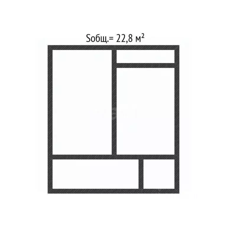 1-к кв. Брянская область, Клинцы ул. Мира, 109А (28.8 м) - Фото 2