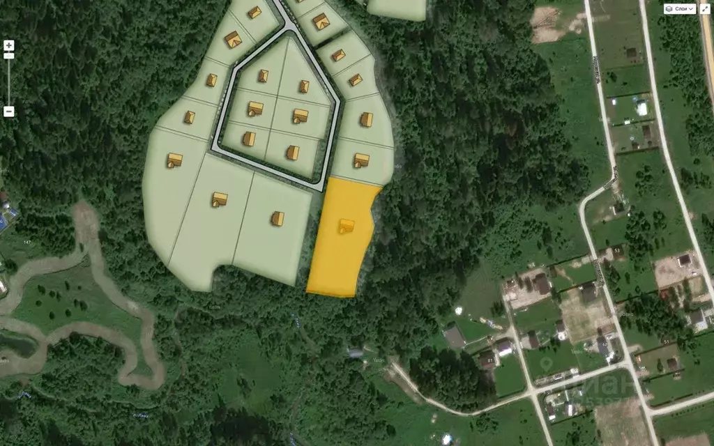 Участок в Московская область, Волоколамский муниципальный округ, ... - Фото 1