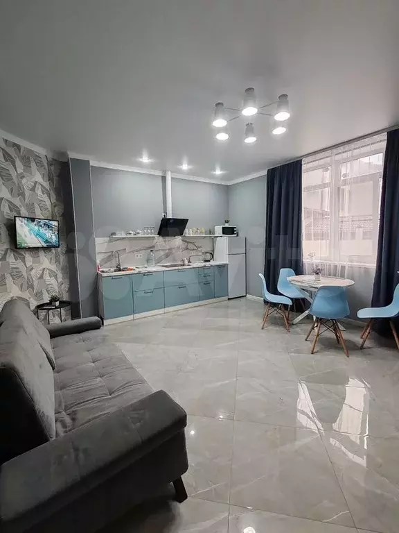 Квартира-студия, 40 м, 1/5 эт. - Фото 1