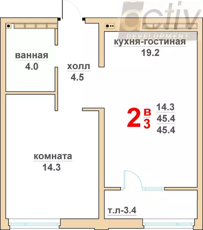 1-к кв. Свердловская область, Верхняя Пышма Гранд Успенский жилой ... - Фото 1