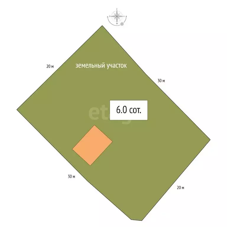 Участок в Искитимский район, Чернореченский сельсовет, садовое ... - Фото 1