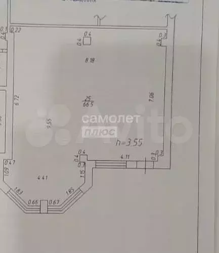 Продам офисное помещение, 66.5 м - Фото 0