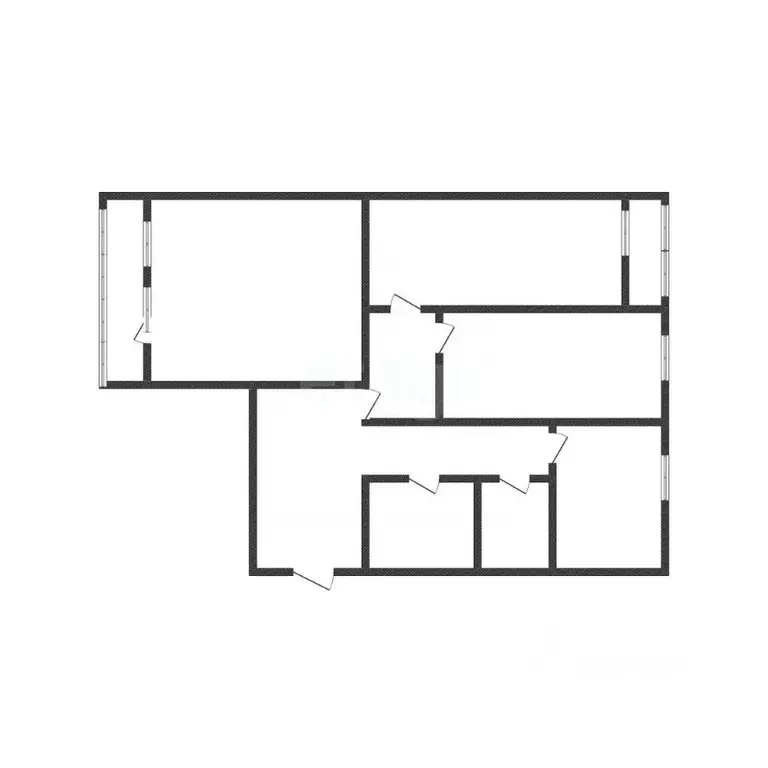 3-к кв. Белгородская область, Строитель Яковлевский городской округ, ... - Фото 2