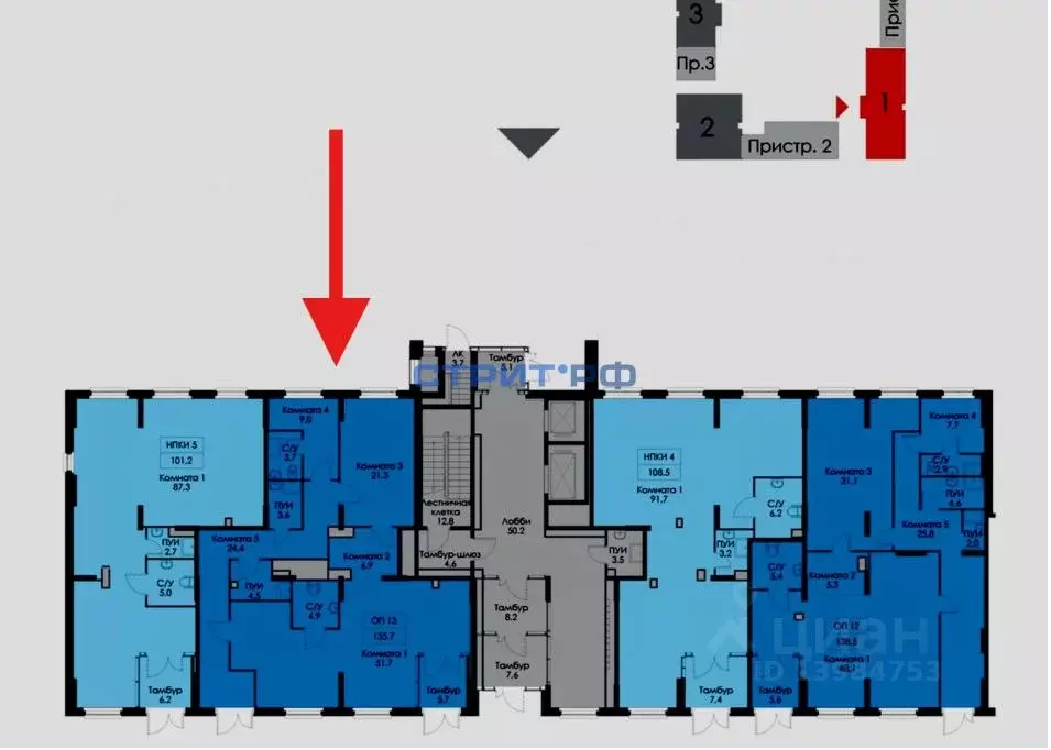 Торговая площадь в Москва Варшавское ш., 280к3 (135 м) - Фото 2