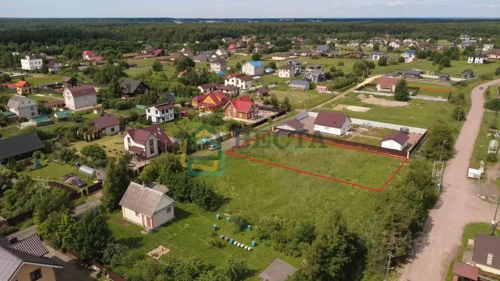 Участок в Ленинградская область, Ломоносовский район, Ропшинское ... - Фото 2