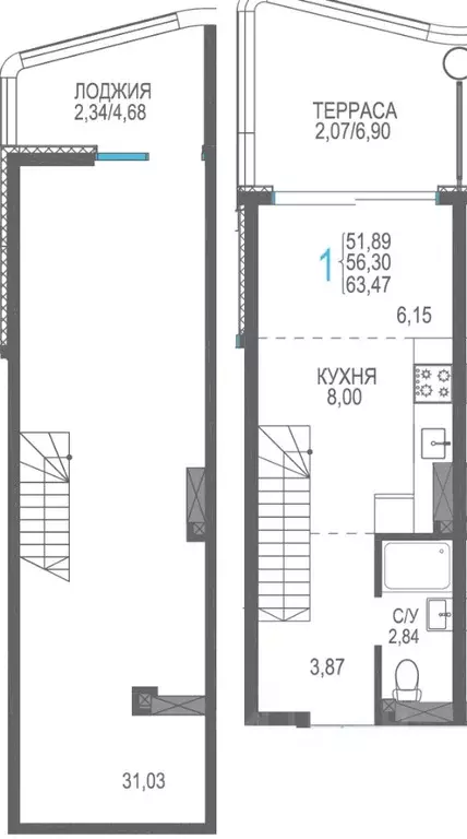 Студия Крым, Сакский район, Лесновское с/пос, с. Прибрежное Розовое ... - Фото 1