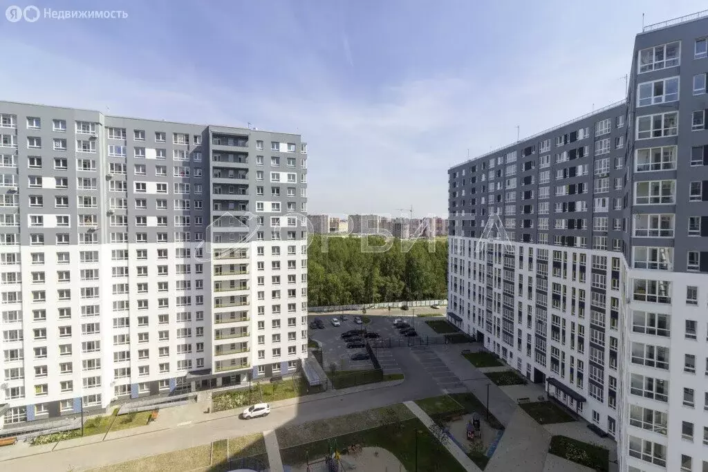 Квартира-студия: деревня Дударева, улица Сергея Джанбровского, 5 (24.6 ... - Фото 2