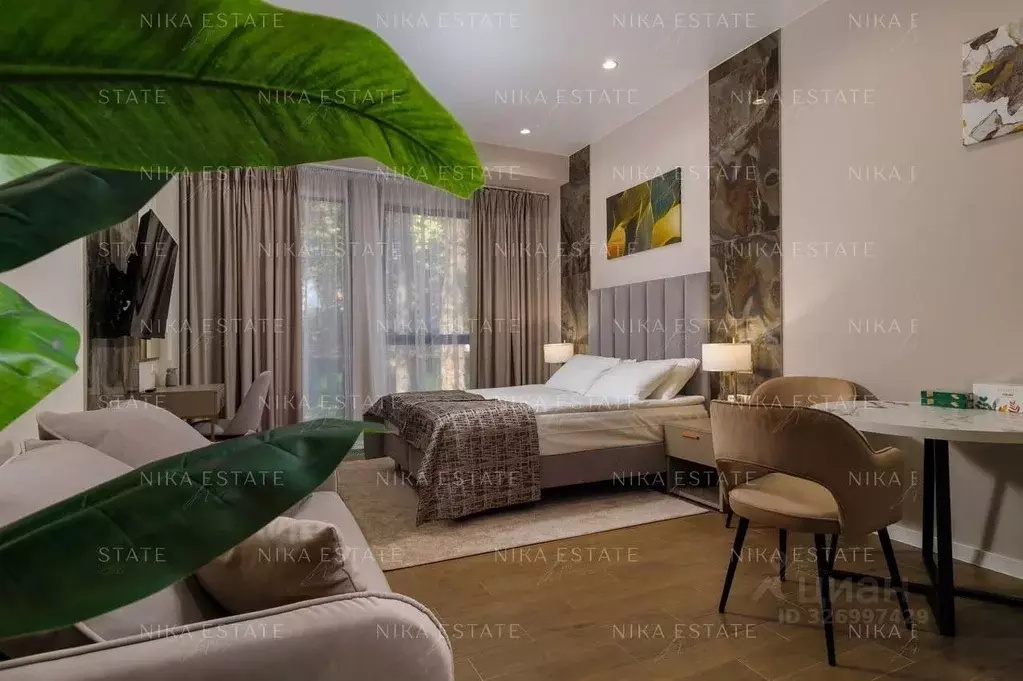 Студия Краснодарский край, Сочи ул. Кирова, 95 (31.2 м) - Фото 1