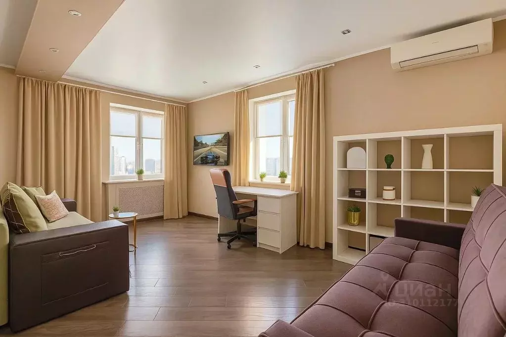 1-к кв. Татарстан, Казань Чистопольская ул., 61б (41.0 м) - Фото 1