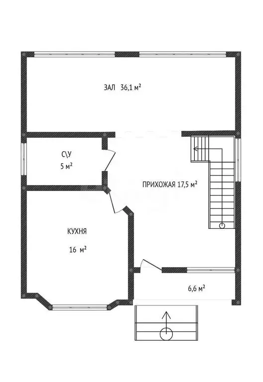 Дом в посёлок городского типа Семендер, Махачкалинская улица (230 м) - Фото 1