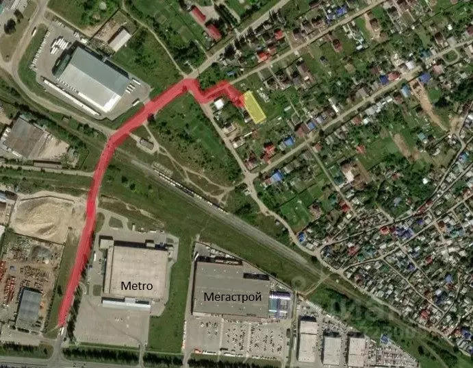 Участок в Чувашия, Чебоксары Гремячево мкр, пер. Гремячевский (13.0 ... - Фото 2