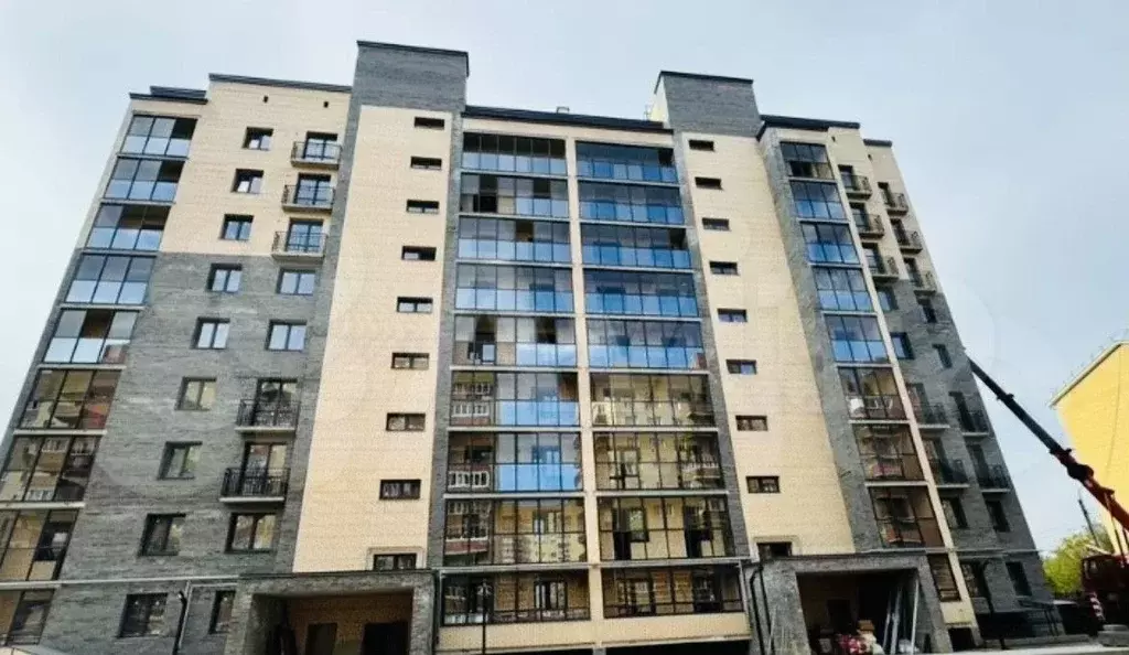 1-к. квартира, 44,8 м, 9/9 эт. - Фото 0