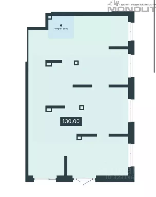 Торговая площадь в Свердловская область, Екатеринбург ул. Монтерская, ... - Фото 2