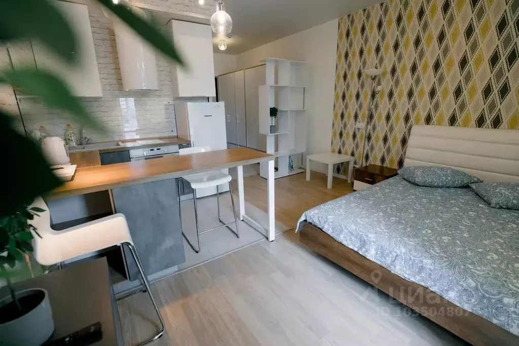 Студия Калужская область, Обнинск просп. Маркса, 89 (30.0 м) - Фото 0
