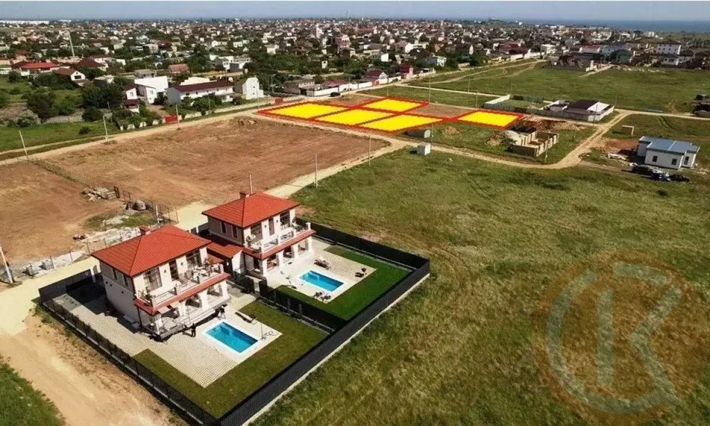 Участок в Крым, Сакский район, Уютненское с/пос пер. Юности (6.0 сот.) - Фото 2