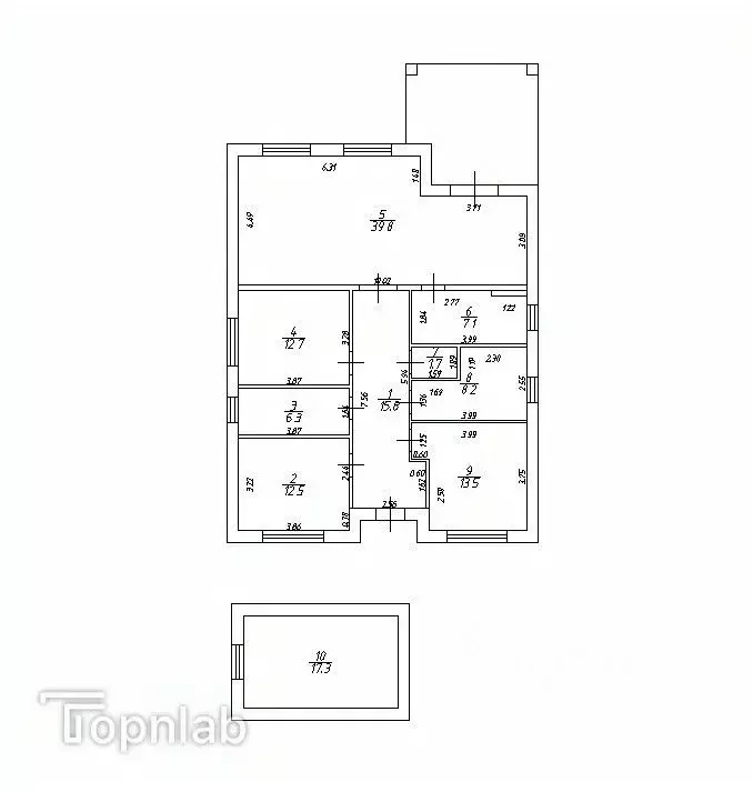 Дом в Ставропольский край, Ставрополь Проводник СНТ,  (140 м) - Фото 1