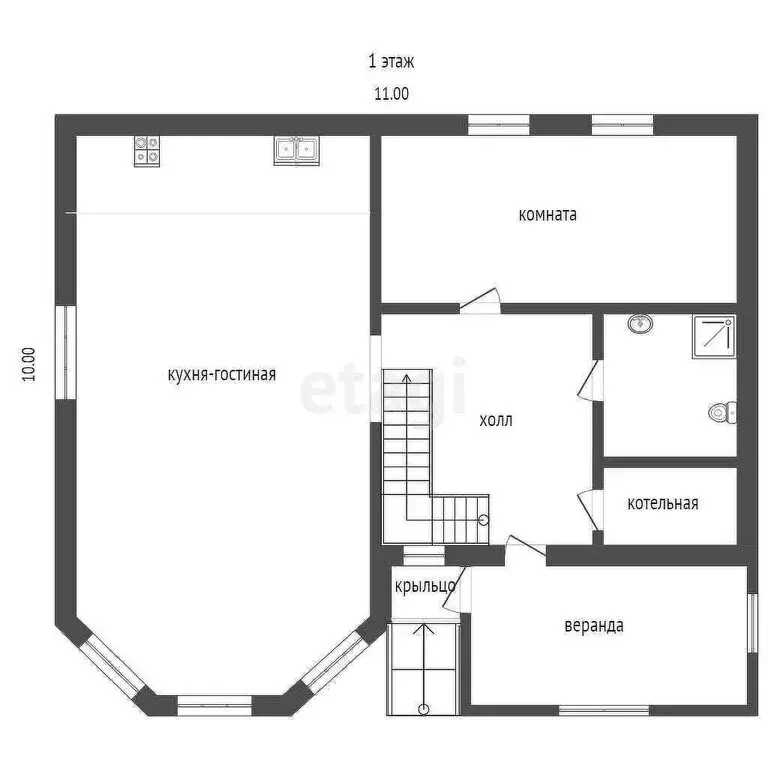 Дом в село Исетское, улица Маяковского (160 м) - Фото 2