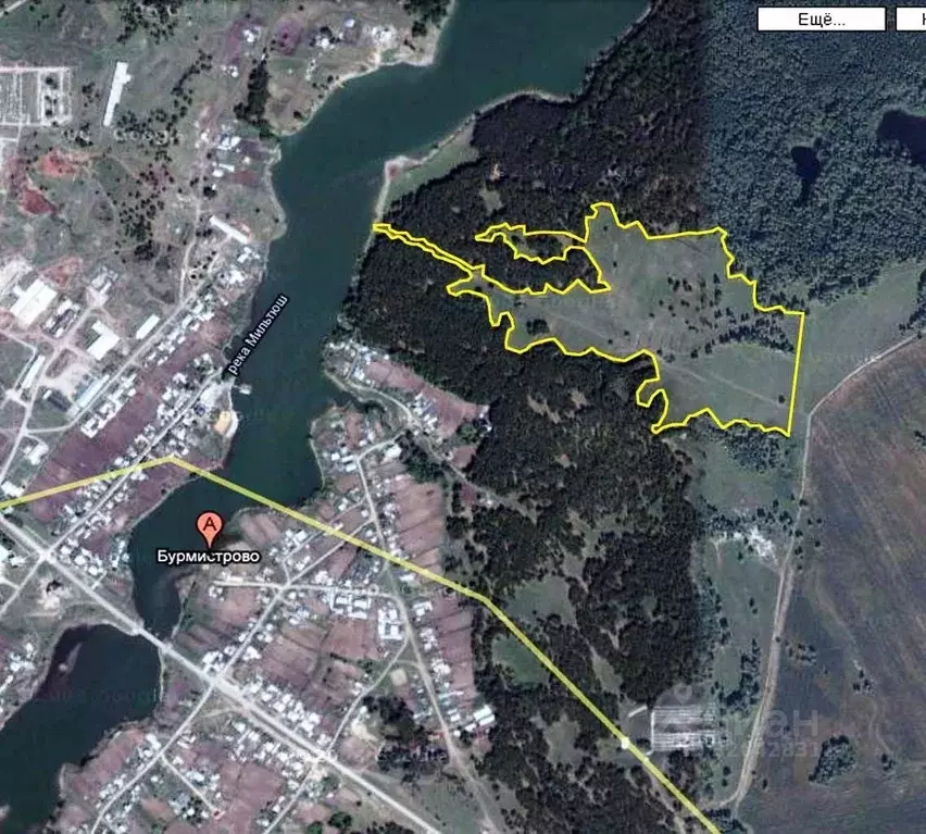 Участок в Новосибирская область, Искитимский район, д. Бурмистрово  ... - Фото 1