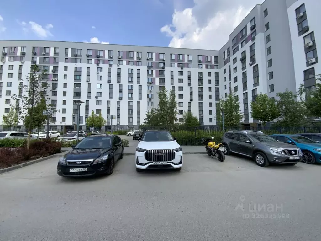 1-к кв. Тюменская область, Тюмень ул. Николая Ростовцева, 24 (34.5 м) - Фото 1