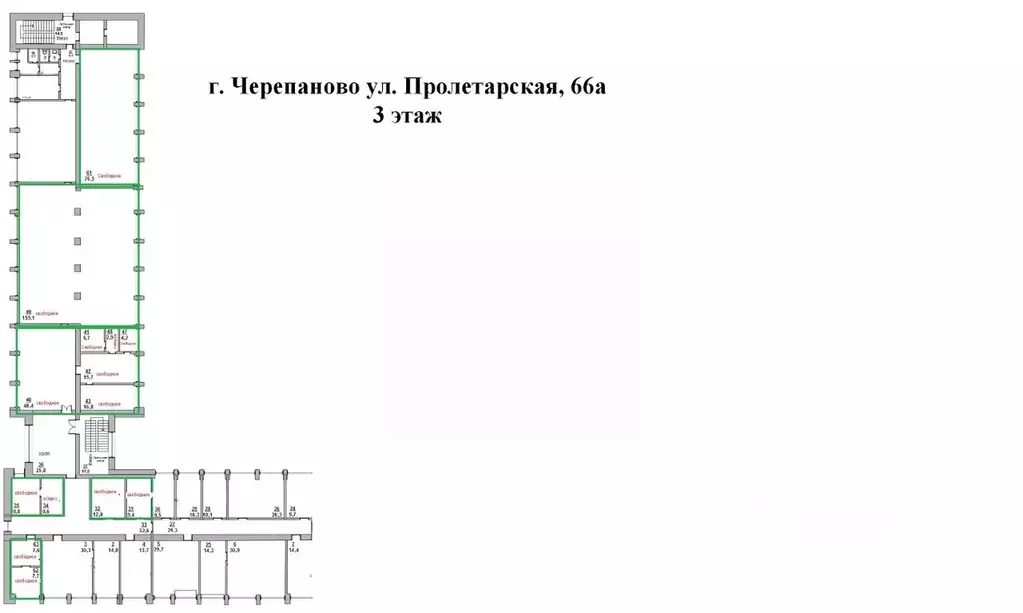 Помещение свободного назначения в Новосибирская область, Черепаново ... - Фото 1