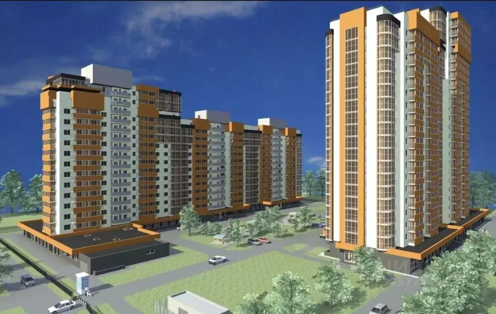 1-к кв. Самарская область, Тольятти Проспект Московский жилой комплекс ... - Фото 2