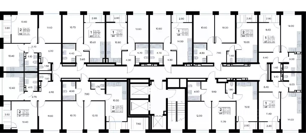 1-к кв. Приморский край, Владивосток ул. Нейбута, 135 (36.1 м) - Фото 2
