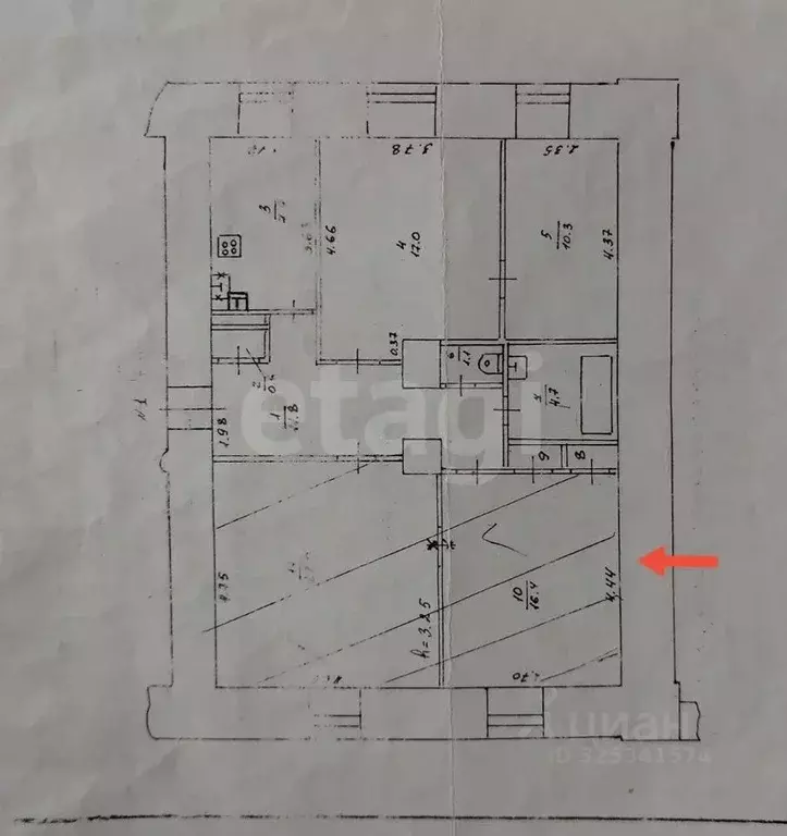 Комната Тверская область, Тверь Свободный пер., 1 (16.4 м) - Фото 1