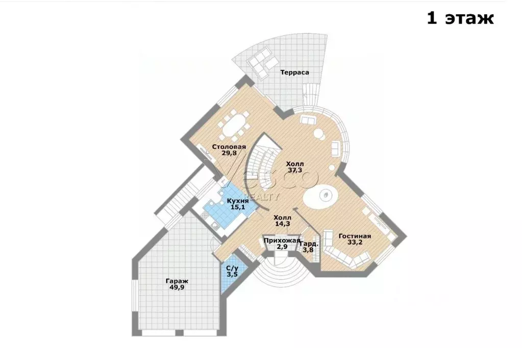 Коттедж в Московская область, Истра муниципальный округ, д. Новинки ... - Фото 2