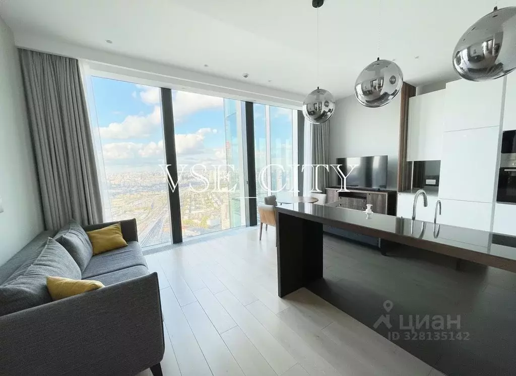 2-к кв. Москва 1-й Красногвардейский проезд, 22с1 (75.0 м) - Фото 1