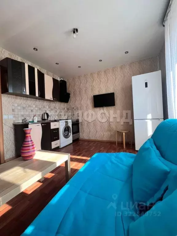 1-к кв. Новосибирская область, Новосибирск ул. Одоевского, 1/2 (17.2 ... - Фото 2