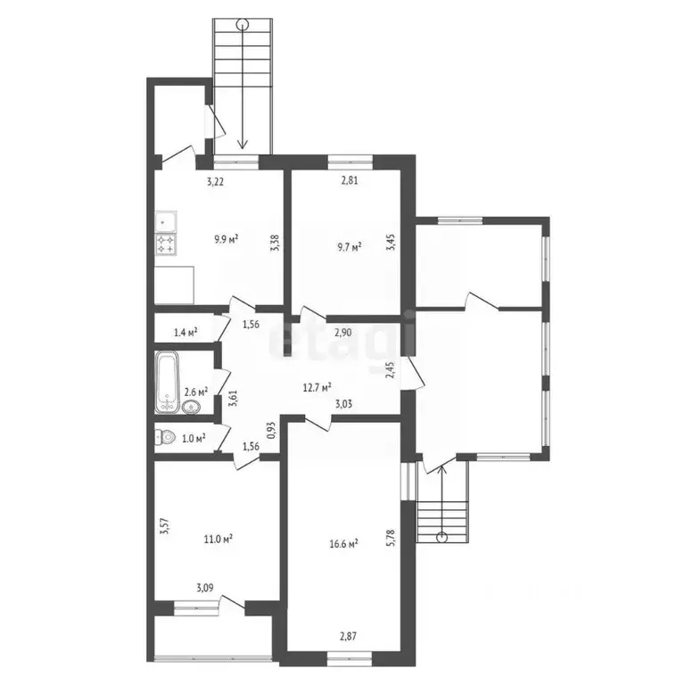 Дом в Амурская область, Ивановский муниципальный округ, с. Дмитриевка ... - Фото 2