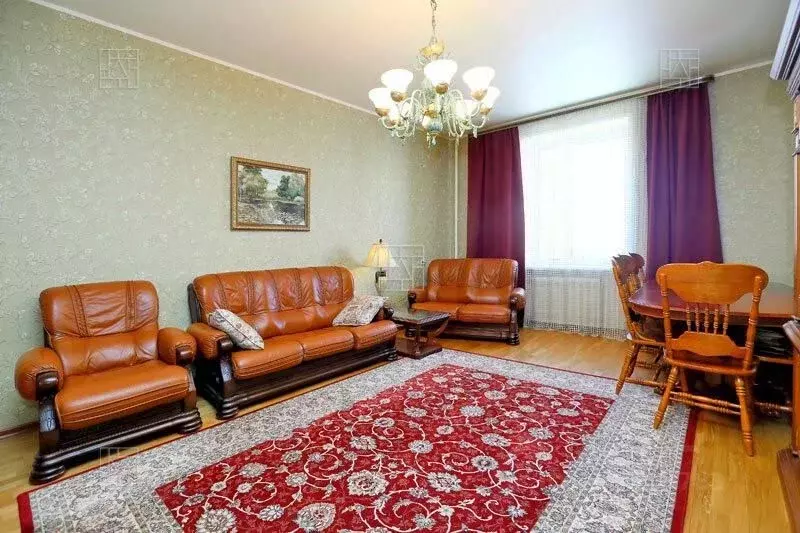 3-к кв. Москва ул. Пырьева, 5А (107.0 м) - Фото 1