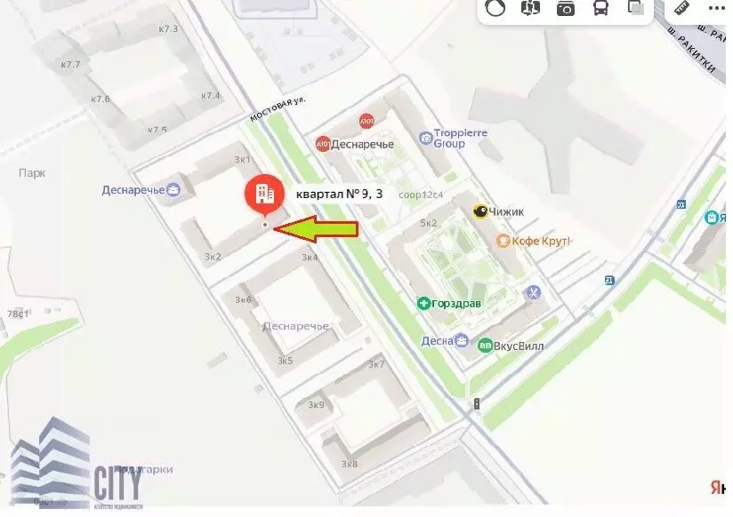 Помещение свободного назначения в Москва ул. Мостовая, 5к1 (72 м) - Фото 1