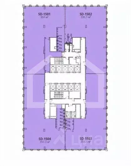 Помещение свободного назначения в Москва Дмитровский проезд, вл1Г (356 ... - Фото 2