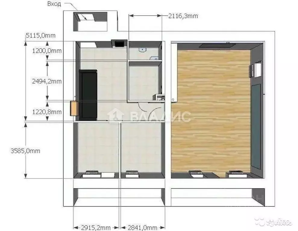 Помещение свободного назначения в Карелия, Беломорск ул. Воронина, 8 ... - Фото 1