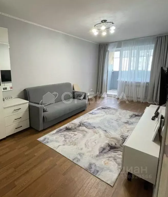 1-к кв. Тюменская область, Тюмень ул. Западносибирская, 18к1 (36.0 м) - Фото 1