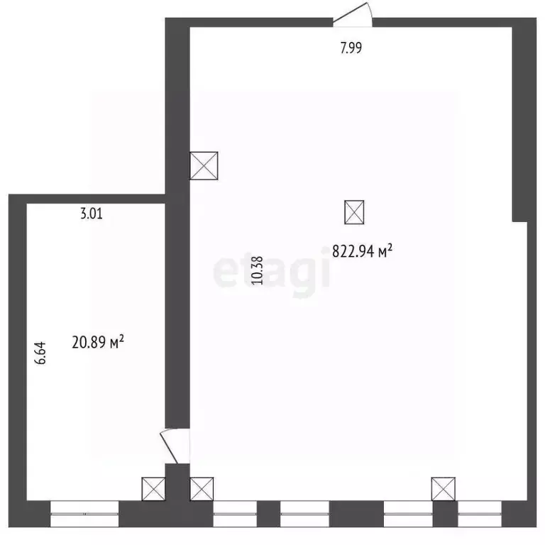 Офис в Ростовская область, Ростов-на-Дону Социалистическая ул., 154А ... - Фото 2